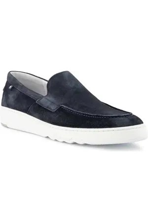 Floris van Bommel Herren Slipper Velours