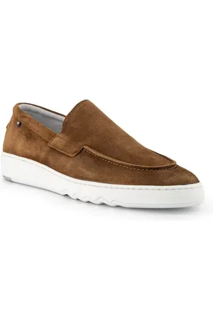 Floris van Bommel Herren Slipper Velours