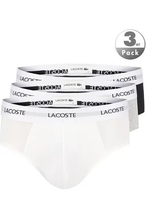 Lacoste Herren Slips Baumwolle & Mix unifarben