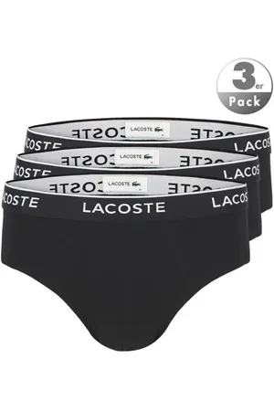Lacoste Herren Slips Baumwolle & Mix unifarben