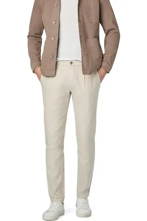 Marc O’ Polo Herren Bundfaltenhose meliert