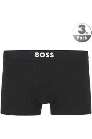HUGO BOSS Herren Trunks Baumwolle & Mix unifarben