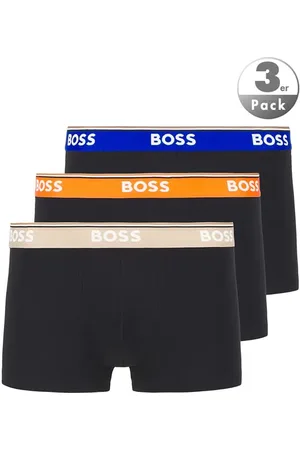 HUGO BOSS Herren Trunks Baumwolle & Mix unifarben