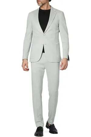 Strellson Herren Anzug meliert Slim Fit
