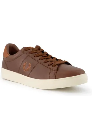 Fred Perry Herren Sneaker Glattleder
