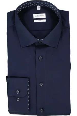Seidensticker Herren Hemd Slim Fit