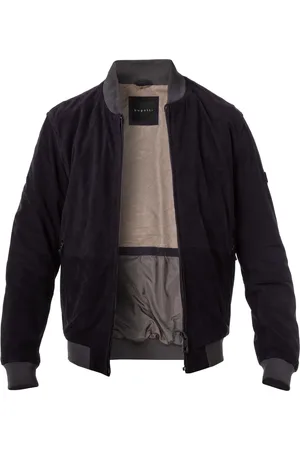Bugatti Herren Lederjacke unifarben