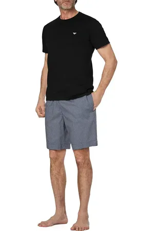 Emporio Armani Herren Pyjama Baumwolle & Mix Gemustert