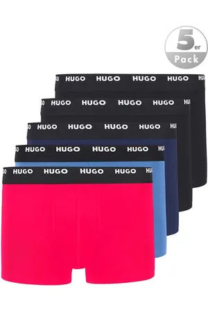 HUGO BOSS Herren Trunks Baumwolle & Mix Gemustert,unifarben