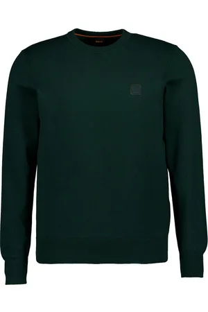 HUGO BOSS Herren Pullover unifarben