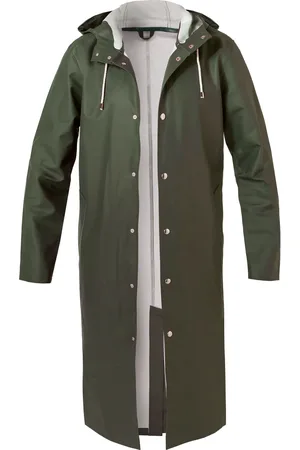 Stutterheim Herren Regenmantel unifarben