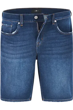 7 for all Mankind Herren Jeansshorts