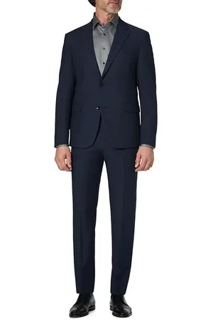 Strellson Herren Anzug meliert Slim Fit