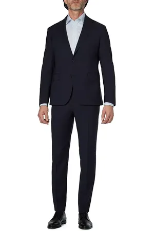 Dressler Herren Anzug meliert Slim Fit