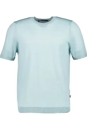 Maerz Herren Kurzarmpullover unifarben
