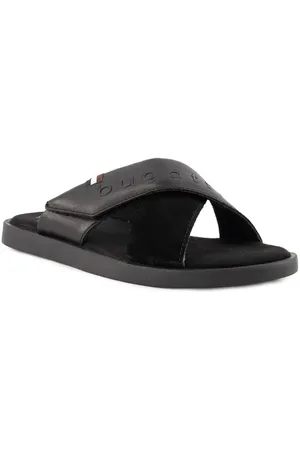 Bugatti Herren Pantoletten Nubuk-/Veloursleder