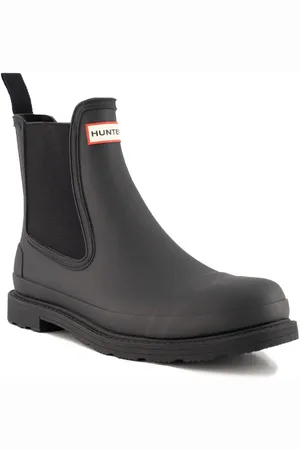 Hunter Herren Schuhe Gummi