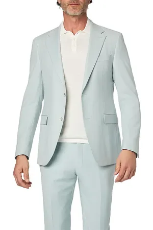 Strellson Herren Sakko meliert Slim Fit