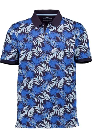 Fynch-Hatton Herren Polo-Shirt geblümt
