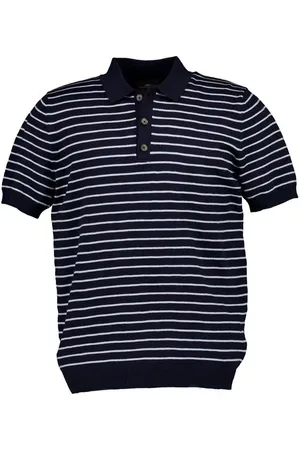 Fynch-Hatton Herren Polo-Shirt Gestreift