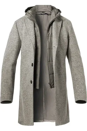 Boggi Milano Herren Mantel unifarben