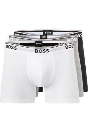 HUGO BOSS Herren Trunks Baumwolle & Mix unifarben