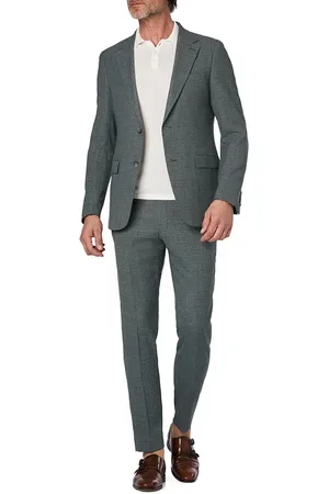 Strellson Herren Anzug meliert Slim Fit