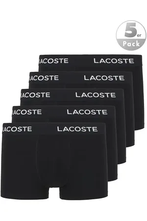 Lacoste Herren Trunks Baumwolle & Mix unifarben