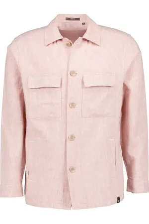 Boggi Milano Herren Overshirt meliert