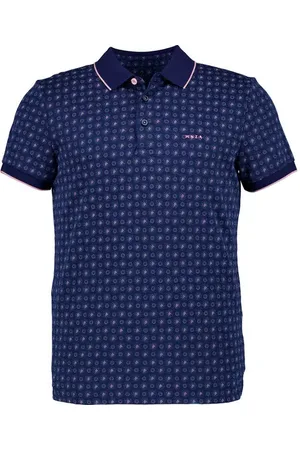 NZA Herren Polo-Shirt gemustert