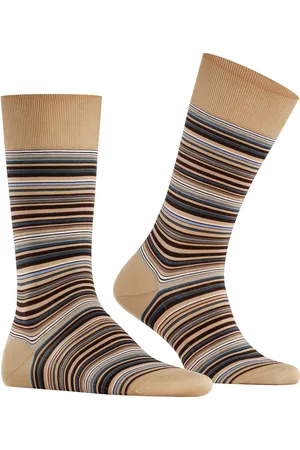 Falke Herren Socken Baumwolle & Mix Gestreift