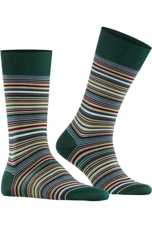 Falke Herren Socken Baumwolle & Mix Gestreift