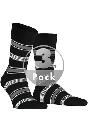 Falke Herren Socken Baumwolle & Mix Gestreift