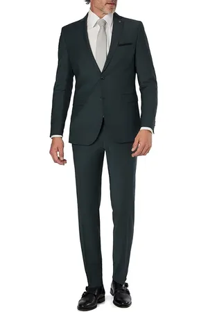 Cg Herren Anzug meliert Slim Fit