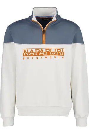 Napapijri Herren Sweatshirt unifarben Comfort Fit