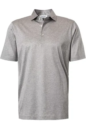 Gran Sasso Herren Polo-Shirt meliert