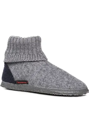 Giesswein Herren Hausschuhe Textil & Canvas meliert