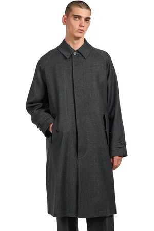 Baracuta Wool Raglan Coat