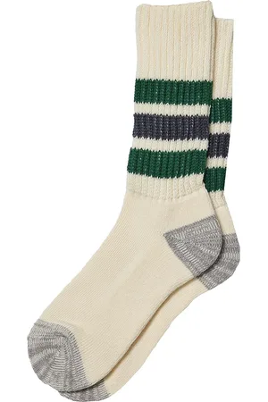 RoToTo Coarse Ribbed Oldschool Crew Socks