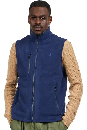 Ralph Lauren Brushed Fleece Full-Zip Vest