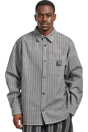 Carhartt Menard Shirt Jac "Monsey" Herringbone Denim, 11.4 oz
