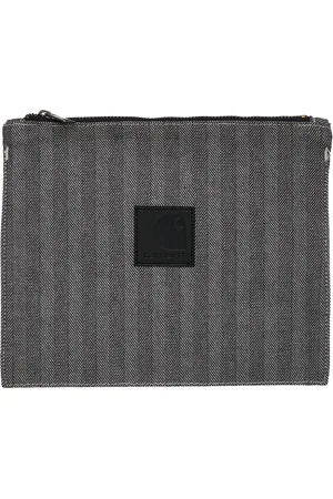 Carhartt Menard Zip Wallet "Monsey" Herringbone Denim, 11.4 oz