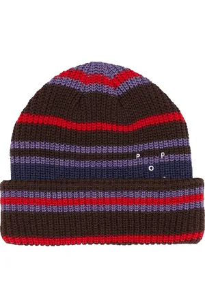 Pop Trading Company Striped Beanie