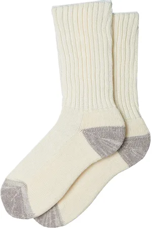 RoToTo Coarse Ribbed Oldschool Crew Socks