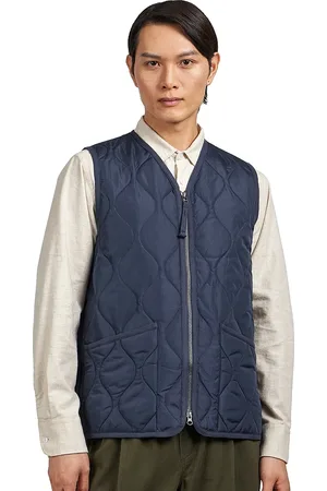 TAION Military W-Zip V Neck Down Vest