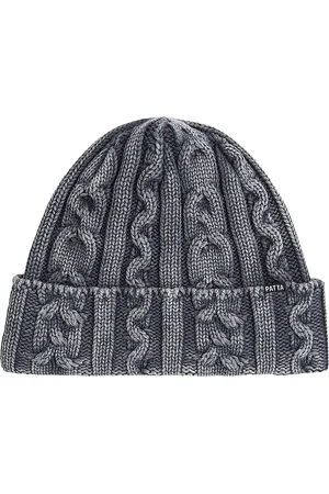 Patta Cold Dyed Cable Knitted Beanie