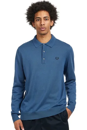 Fred Perry Classic Knitted Shirt Long Sleeve