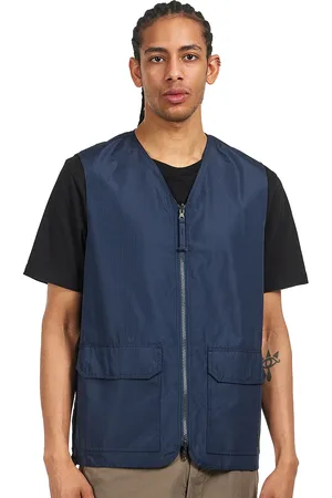 TAION Non Down Military Reversible V Neck Vest