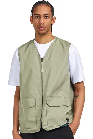 TAION Non Down Military Reversible V Neck Vest