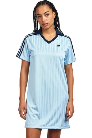 adidas Adicolor Football Jacquard V-Neck Dress